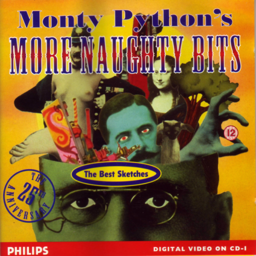Monty Python's More Naughty Bits box art for CD-i